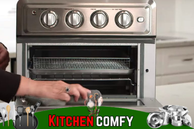 How to Clean Cuisinart Air Fryer Toaster Oven in 2024